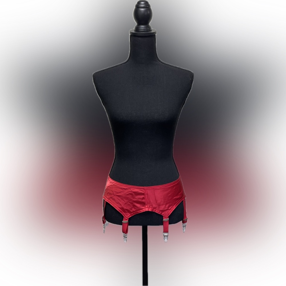 Shame Brand Red Garter Belt